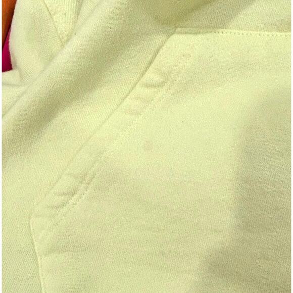 Champion Neon Yellow Green Hooded Sweatshirt Small - Picture 8 of 8